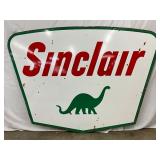 Sinclair DS Porc. Sign, 83in x 60in