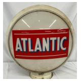 Atlantic Milk Glass Gas Pump Globe, 16 inches 