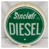 Sinclair Diesel Plastic Body Gas Pump Globe, 13-Inch Diameter