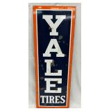 SSP Vertical Yale Tires Sign by Baltimore Enamel, 200 Fifth Ave, NY