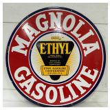 Magnolia Gasoline Porc.  Sign, 30 Inches