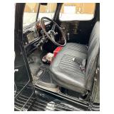 includes black upholstery