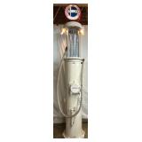 Early Tokheim 660/665 Visible Gas Pump with Standard Oil Service Glass Globe