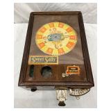 Exhibit Supply Co. 1-Cent ‘Sweet Sally’ Countertop Trade Stimulator, 1934-1937, 10x14 