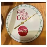 12 INCH COCA COLA THERMOMETER