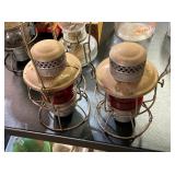 SEVERAL EARLY RR LANTERNS