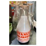 STANLY DAIRIES MILK BOTTLE