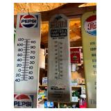 VARIOUS EARLY PEPSI THERMOMETERS