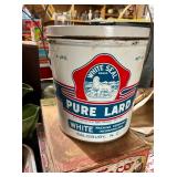 PURE LARD TIN