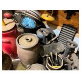 POTTERY, CAST IRON AND OTHERS