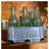 COKE CARRIER W BOTTLES