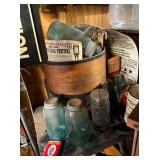 FRUIT JARS, TOBACCO ITEMS AND MORE