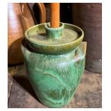 EARLY POTTERY CHURN