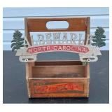 WOODEN CARRIER, ALBEMARLE TOPPER