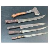 EARLY KNIVES AND TOOLS