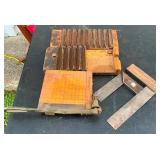 WOODEN CIGAR MOLDS, PAPER CUTTER