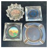 VARIOUS EARLY ASHTRAYS