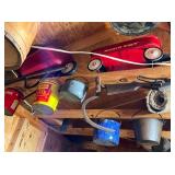 EARLY TOYS, LARD TINS