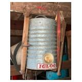 EARLY CAL. IGLOO COOLER