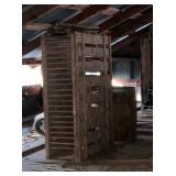 EARLY WOODEN COOP