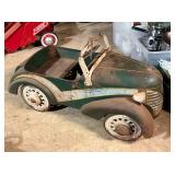 EARLY ORIGINAL STEEL CRAFT PEDAL CAR 