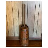 WOODEN BARREL CHURN