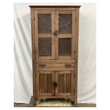 32x70 Pie Safe with Punch-Tin Panels