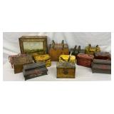 Collection Early Tobacco Tins