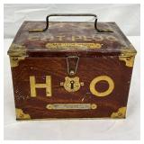 H-O Cut Plug Tobacco Tin