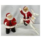 Vintage Plastic Santa Claus