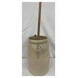 5-Gallon Stoneware Butter Churn