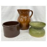 Various Pottery Pieces