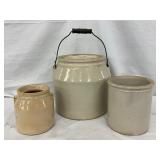 Stoneware Jars