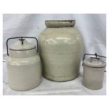Stoneware Jars