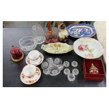 Glassware and Decorative Table Items