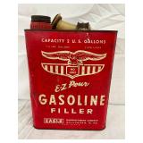 2-Gallon Eagle Gasoline Filler Can No. 1002 by Eagle Manufacturing Co.
