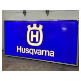 Husqvarna Lexan Light-Up Sign, 72in x 36in