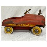 Fire Chief Pedal Car with Bell