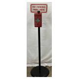 Duncan Fine-O-Meter Ticket Meter Box on Post w/Sign, 12×54 