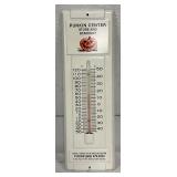 Metal Embossed Wall Thermometer, Punkin Center Store