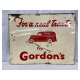Gordon’s  Metal Sign, 19in x 15in
