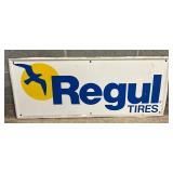  ‘Regul Tires’ Metal Sign 