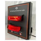 Harley-Davidson LED  Lights Store Display, 13in x 14in