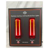 Early Harley-Davidson Keystone LED Light Display, 13in x 14in