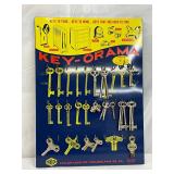 Taylor Lock Co. ‘Key-O-Rama’Store Display (12×16 in.)