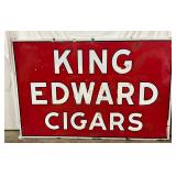 DSP King Edward Cigars Sign, 70in x 47in