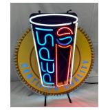 Pepsi Neon Sign, 19×21 Inches