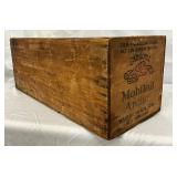 Mobiloil Wooden Box for 1-Gallon Cans, 12in x 28in