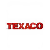 Texaco Red Letter Sign, 14ft Long, 32in Tall
