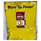 Emb. Wayne Dog Food ‘More Go Power’ Metal Sign, 28in x 36in